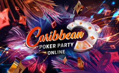 Главный турнир Caribbean Poker Party Online: прямые видеотрансляции